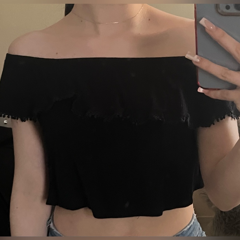Loose off shoulder top